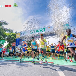 [TCBC] GreenUP Marathon: Long An Half Marathon 2023 chính thức khởi tranh: Quy tụ 3.650 Runners, 11.000 được gieo trồng