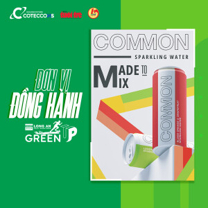 COMMON Sparkling Water Đồng Hành Cùng Giải Chạy GreenUP Marathon Long An 2024