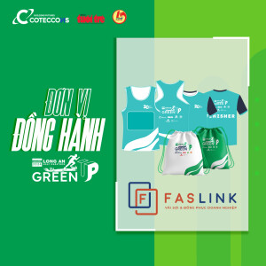 Faslink đồng hành cùng GreenUP Long An Half Marathon 2024: Lan tỏa thông điệp xanh