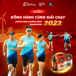 PhinDeli cùng Coteccons Quảng Bình Marathon chinh phục thử thách, khẳng định chất riêng
