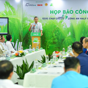 Overview of the press conference for the launch of the GreenUP Marathon: Long An Half Marathon 2024